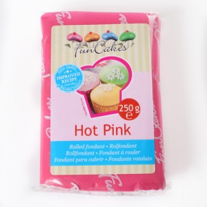 Pâte à sucre Fuchsia/Hot Pink - FunCakes