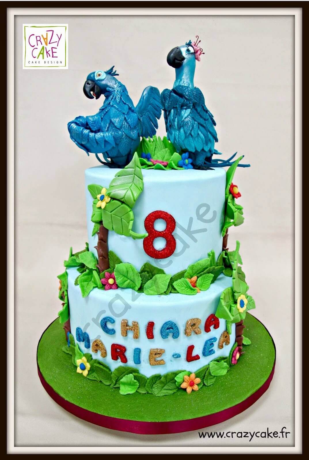 Gâteau d'anniversaire "Rio 2"