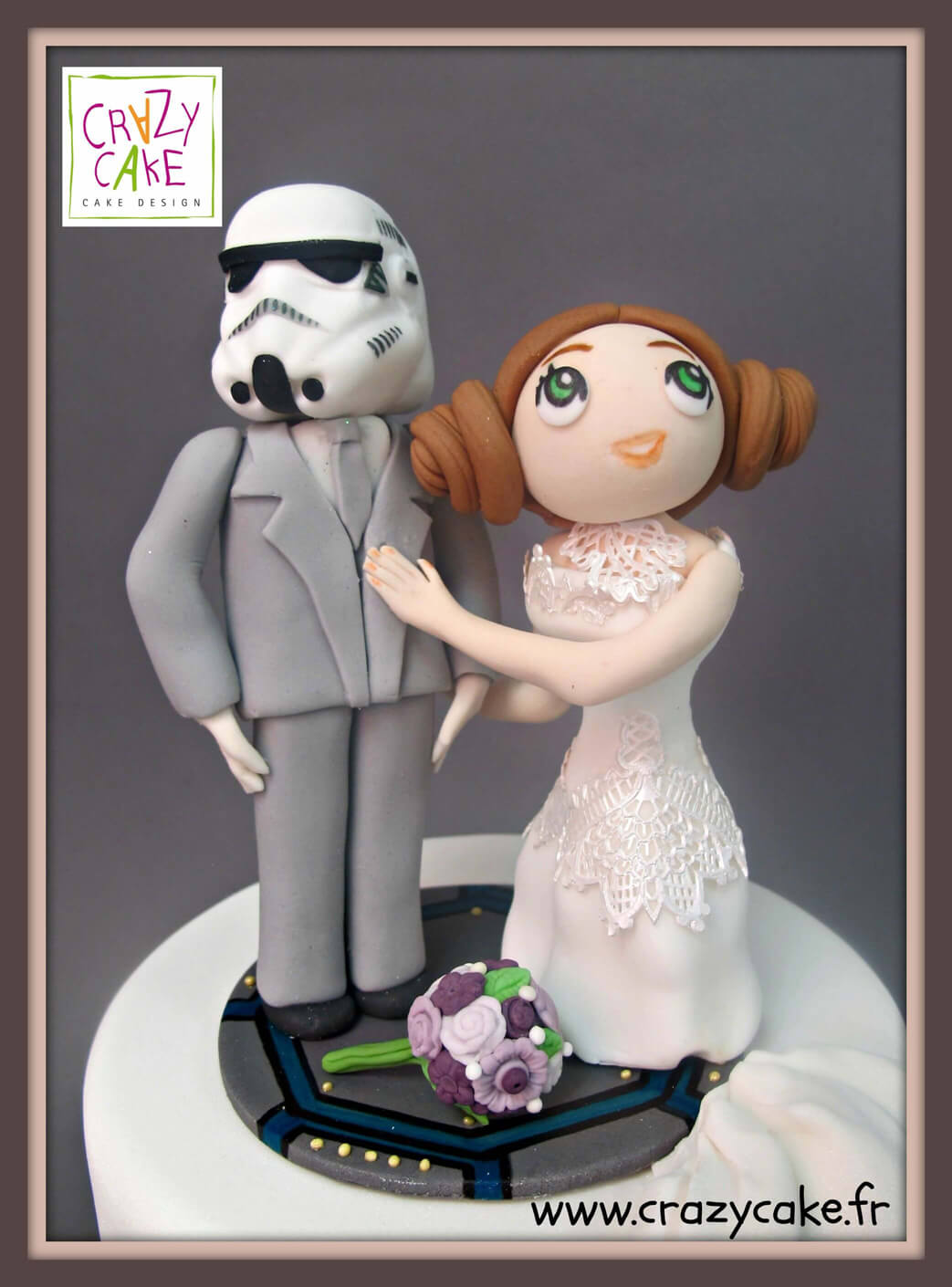 Figurines de mariage "Star Wars"