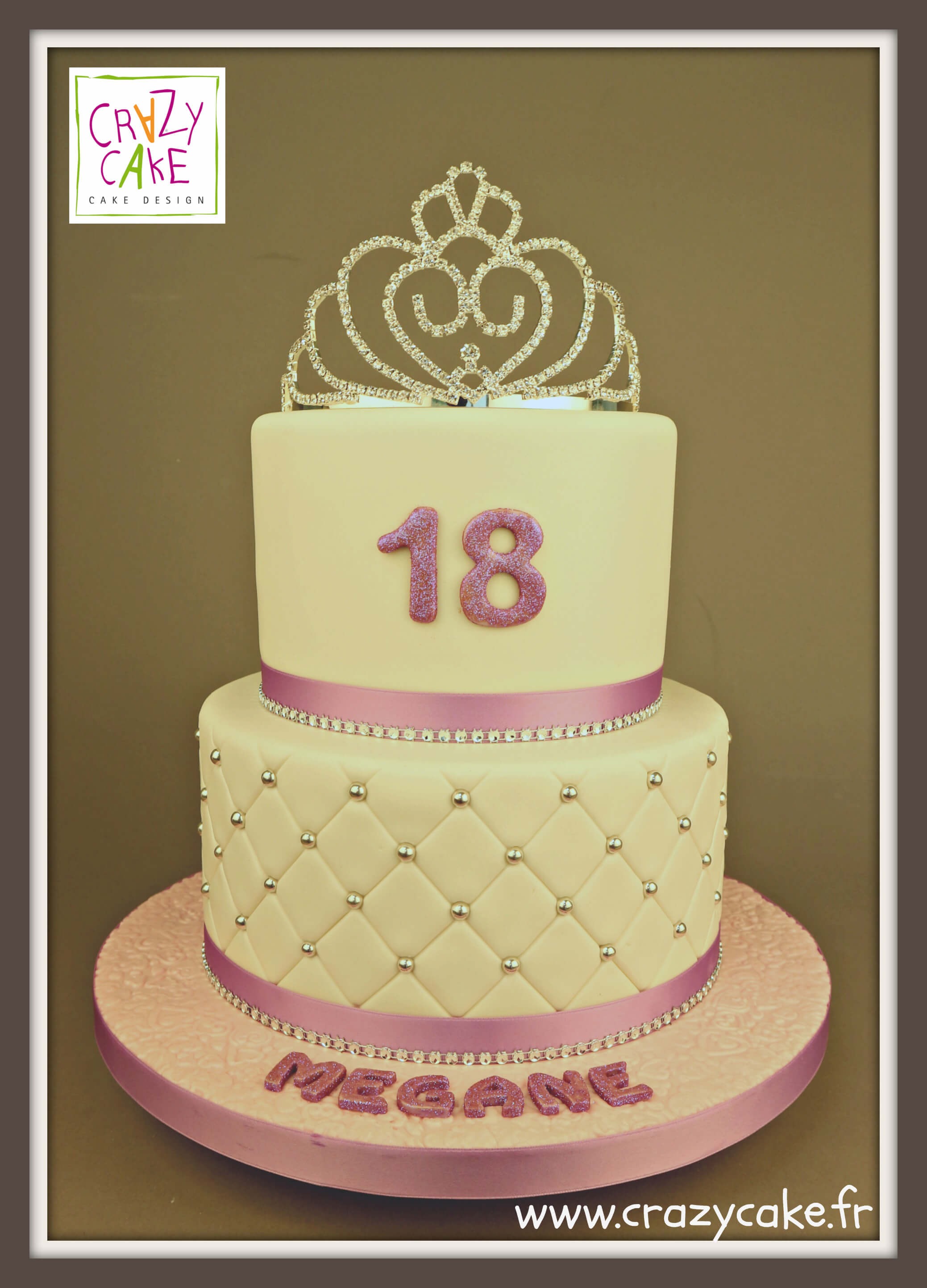 Gâteau d'anniversaire "Princesse 18"