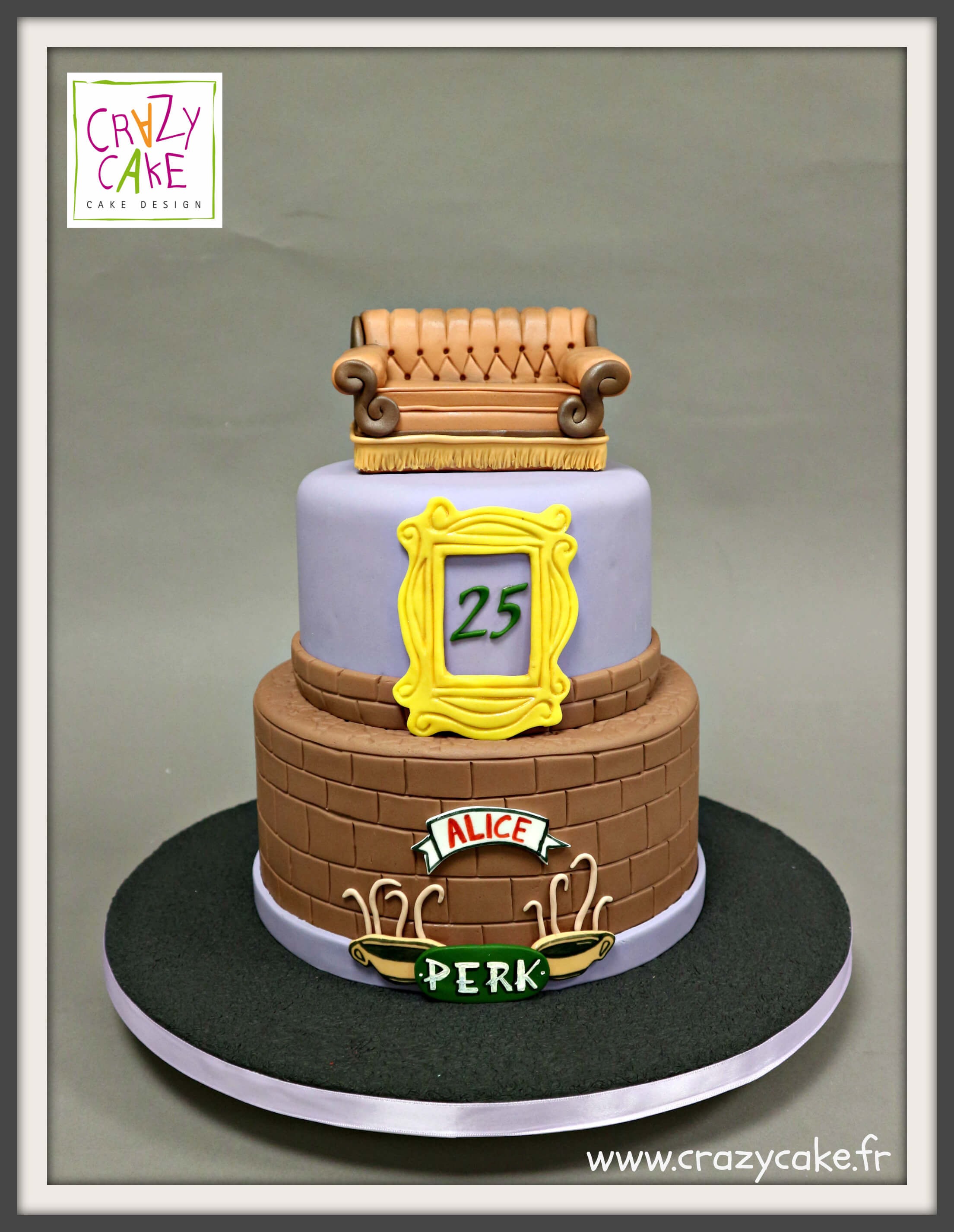 Gâteau d'anniversaire "Friends"