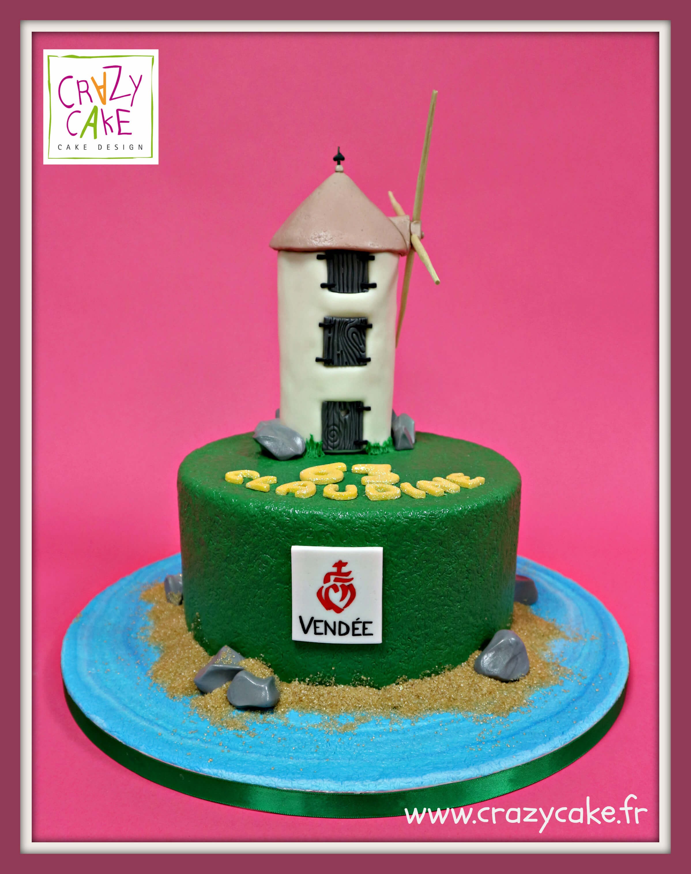 Gâteau d'anniversaire "Vendée"