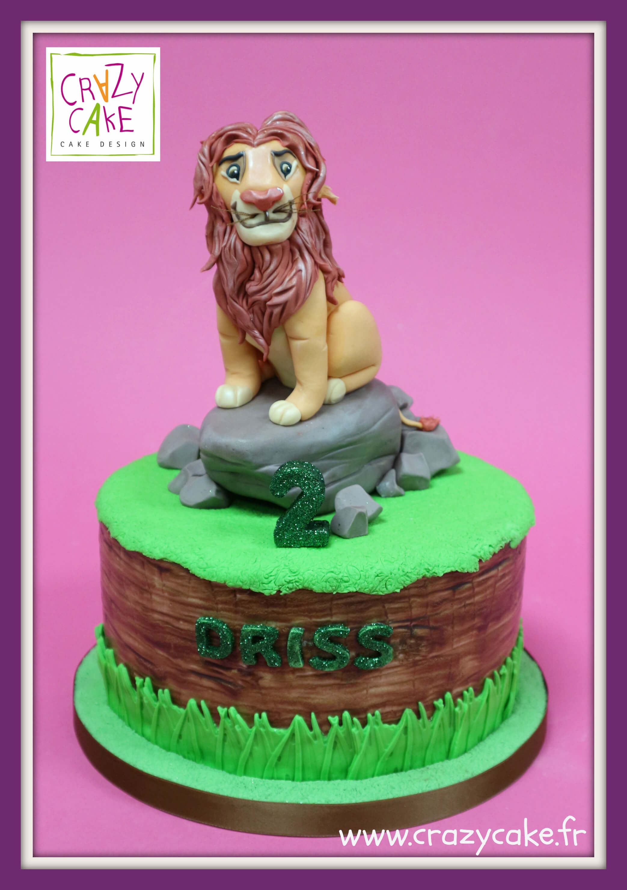 Gâteau d'anniversaire "Simba"