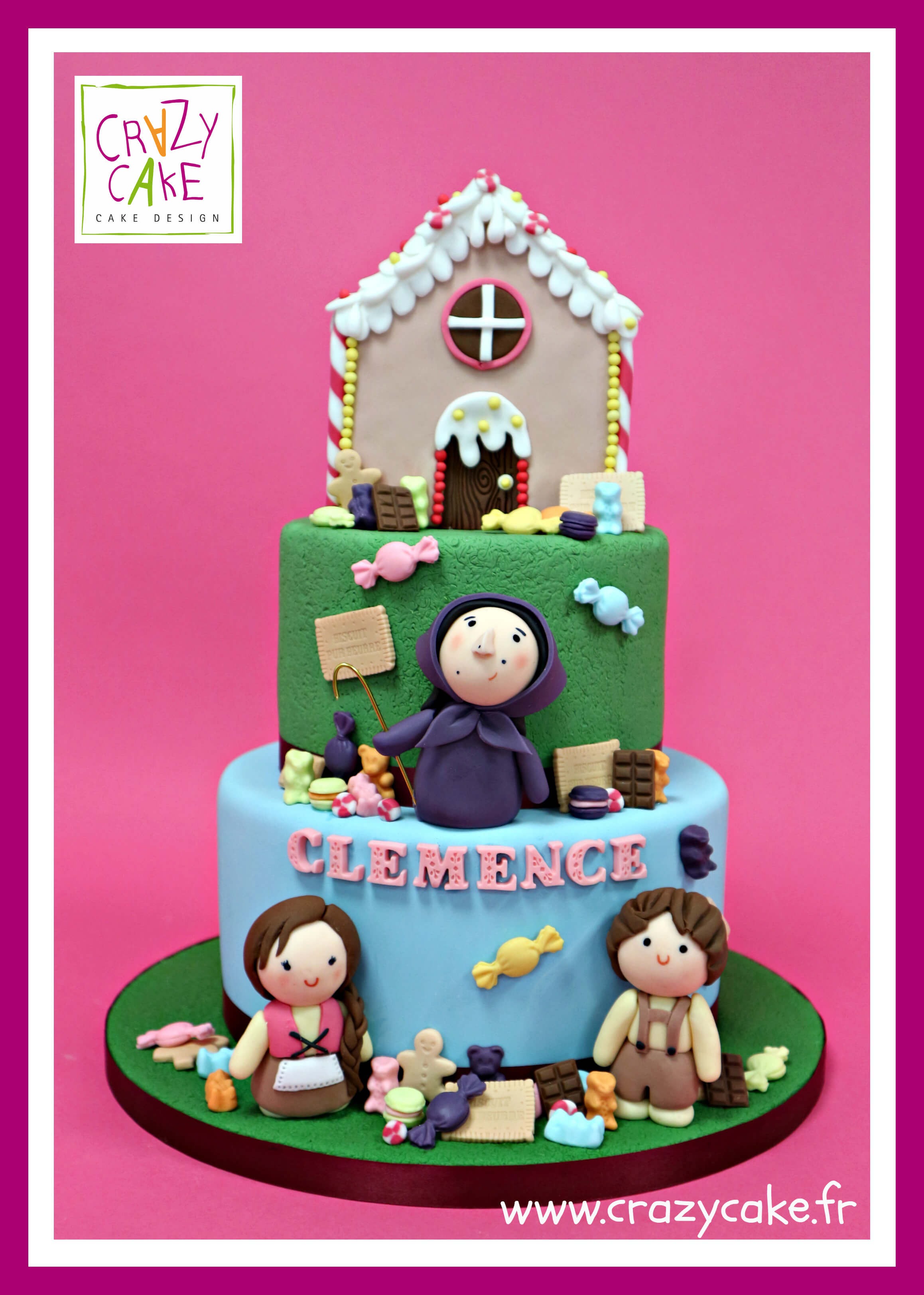 Gâteau d'anniversaire - Hansel et Gretel