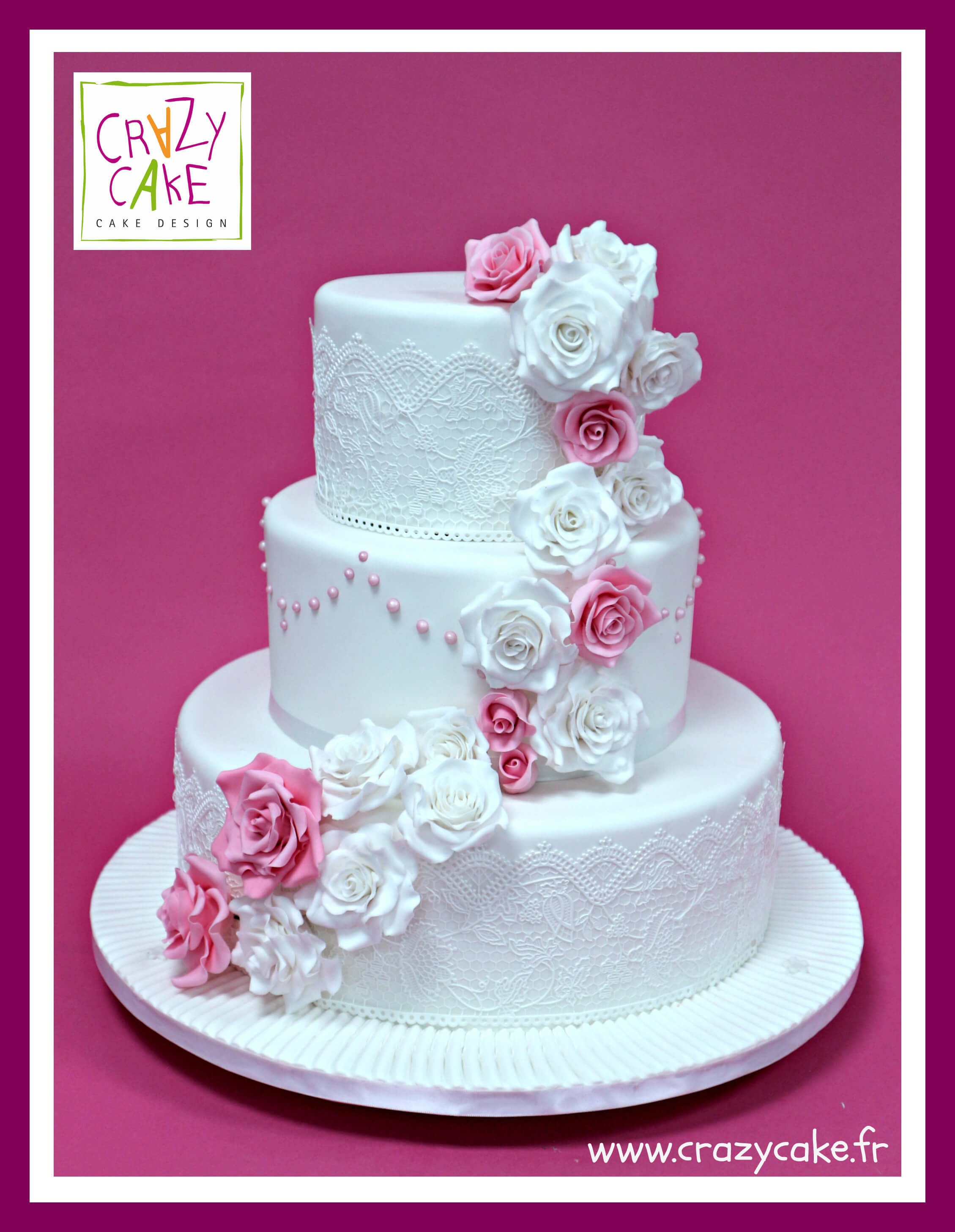 Wedding Cake "Classic rose"
