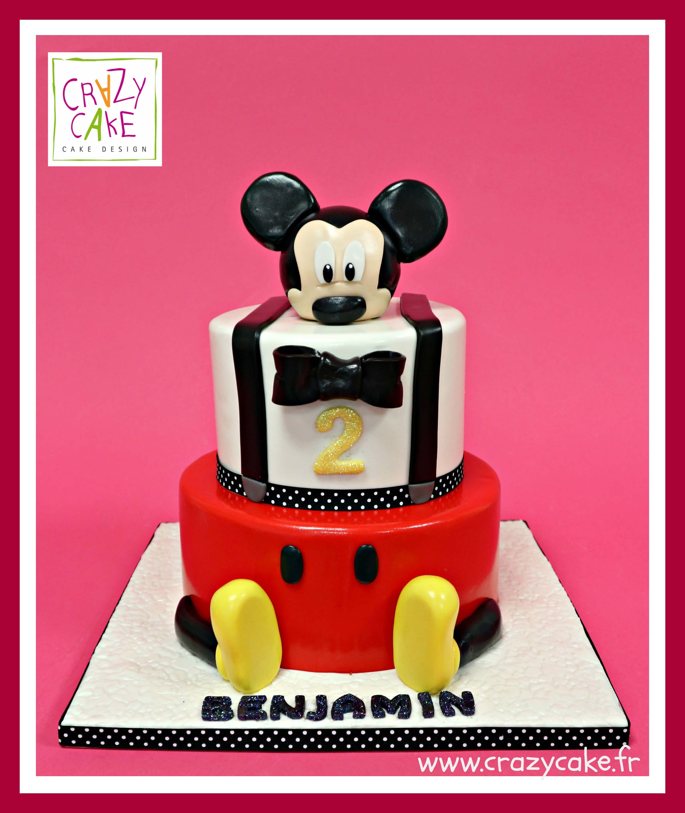 Gâteau d'anniversaire "Mickey"