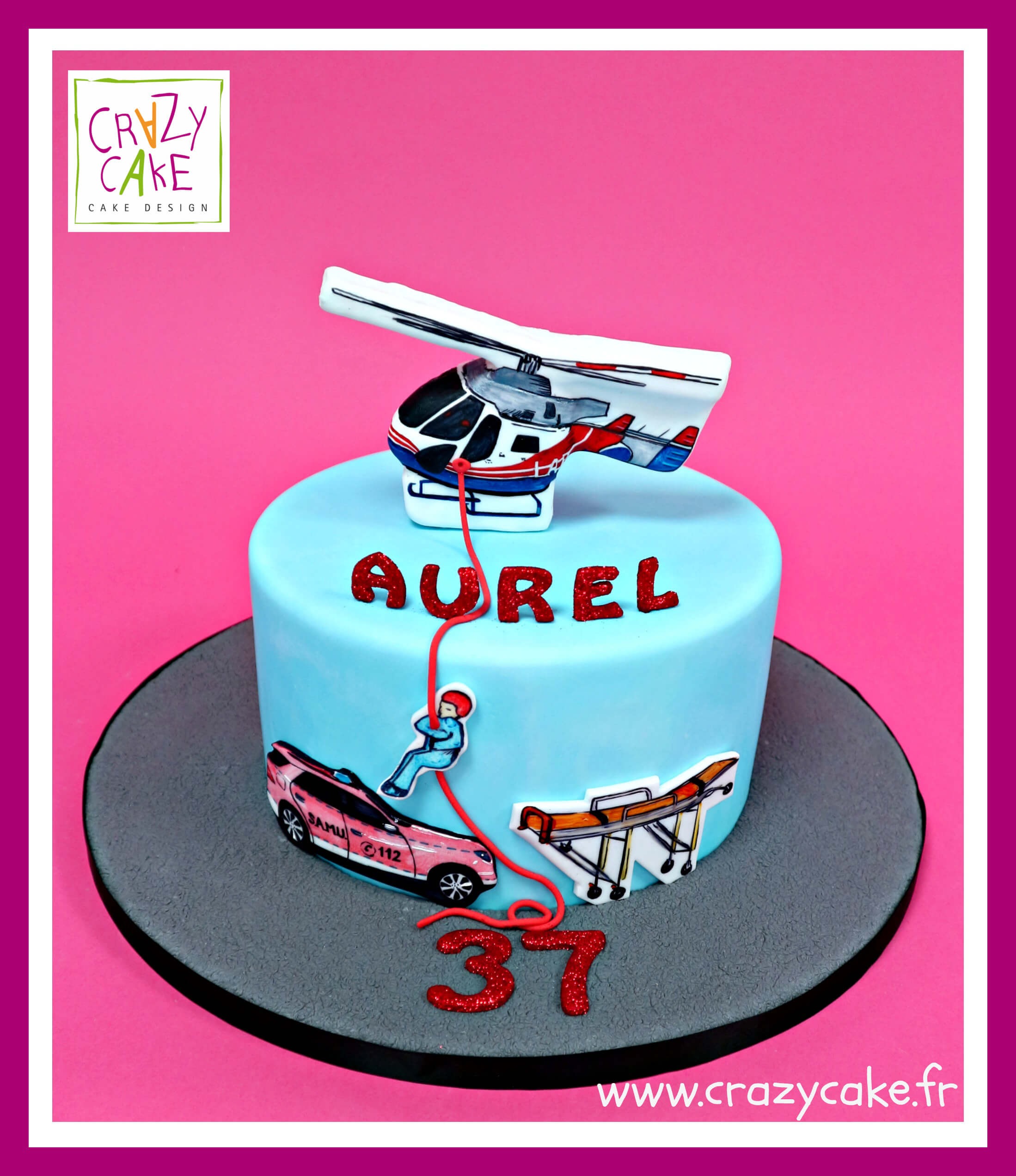 Gâteau d'anniversaire "Air Rescue"