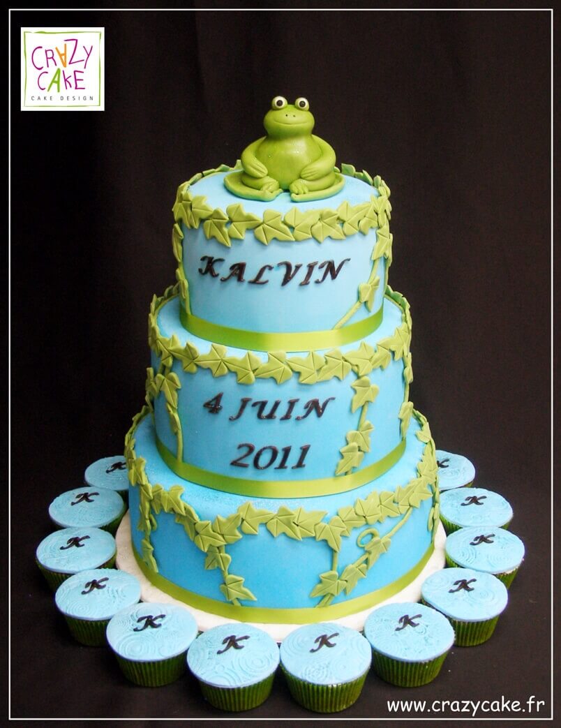 Gâteau de Baptême "Kalvin"
