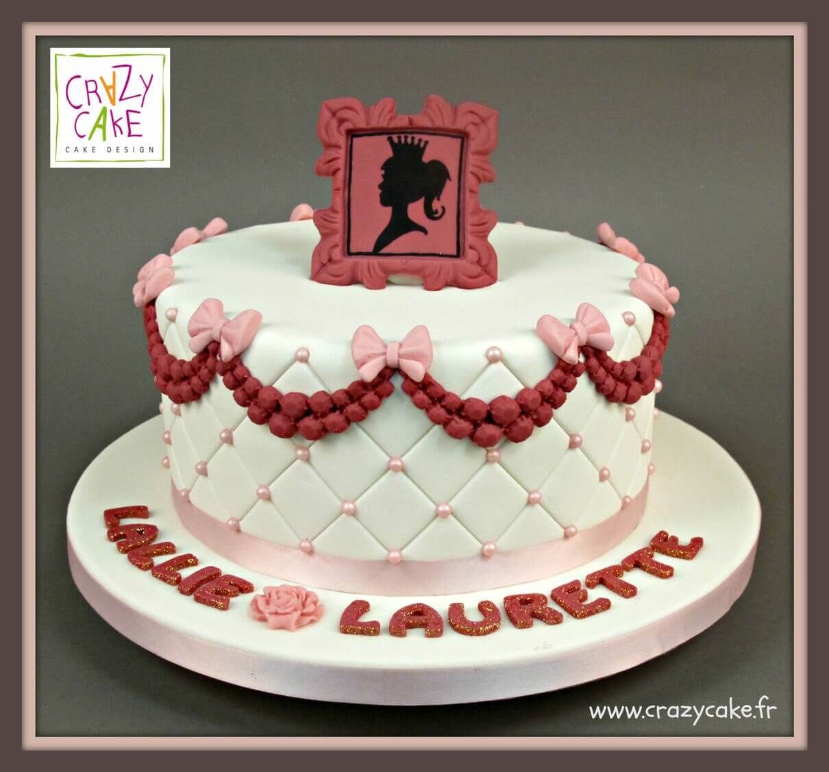 Gâteau d'anniversaire "Lallie et Laurette"